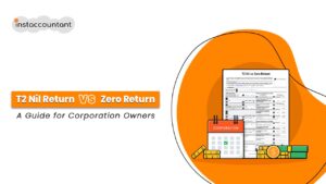 T2 Nil Return vs Zero Return explained for Canadian corporations – difference between inactive and zero income corporate tax filing