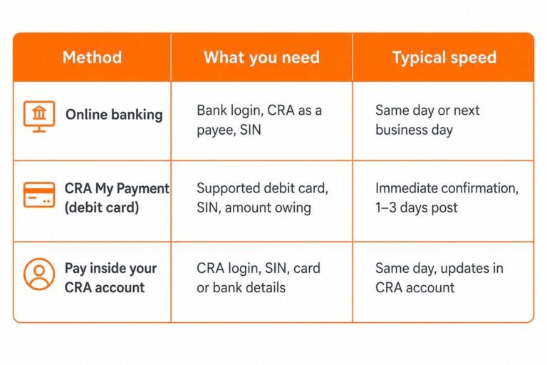 CRA Tax Owing Payment Guide: How to Pay Taxes Online in Canada ...