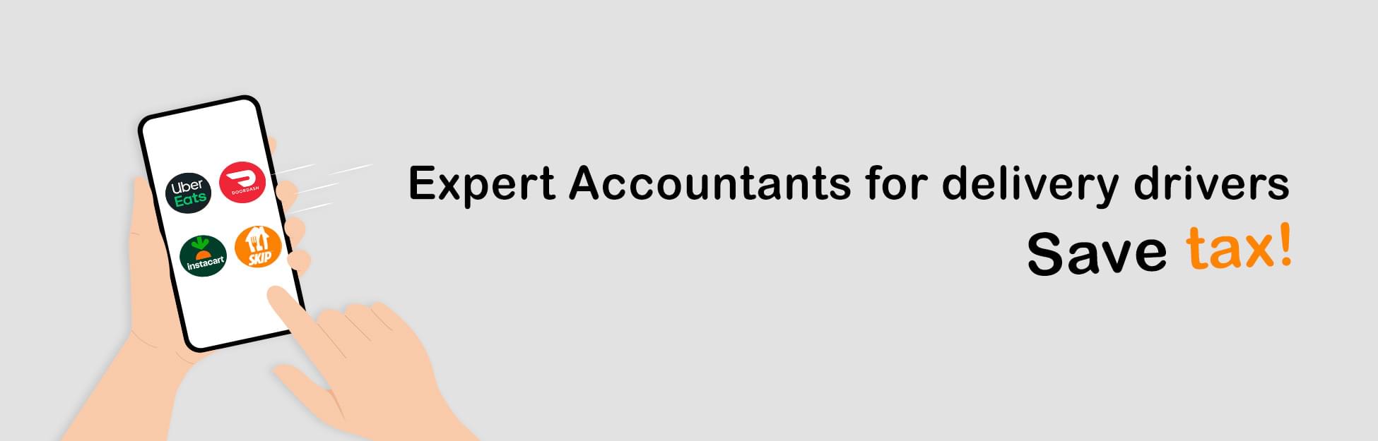 Expert tax return filing services for delivery drivers in Canada, including UberEats, DoorDash, SkipTheDishes, and Instacart.