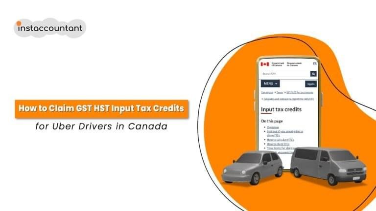 Uber driver GST/HST Canada 2026 CRA registration guide for self-employed drivers
