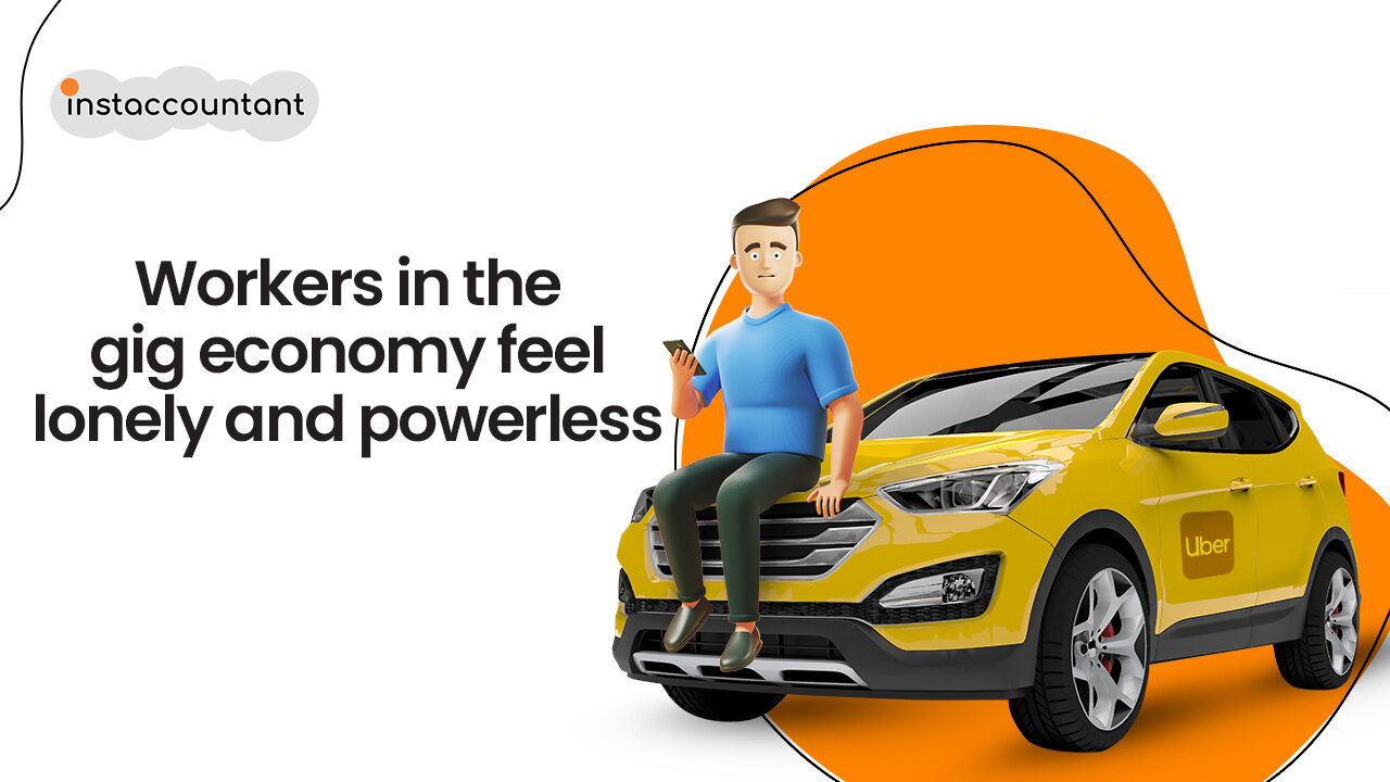 Workers in the gig economy feel lonely and powerless